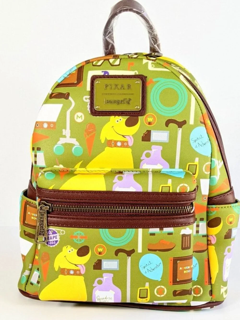 Loungefly Pixar Up Dug  & Knick-Knacks backpack